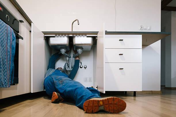 Professional Plumbing technician working in Cherry Valley, MA